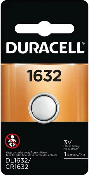 Duracell 1632 3V Lithium Coin Cell Battery