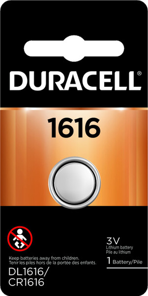 Duracell 1616 3V Lithium Coin Cell Battery