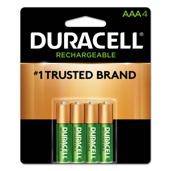 Duracell Rechargeable AAA NiMH Batteries 4-pack
