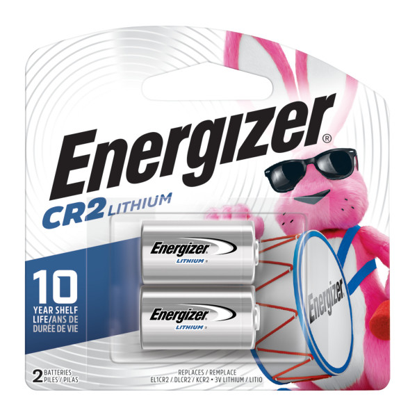 Energizer CR2 3V Lithium Battery 2-pack