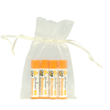All Natural Beeswax 4 Piece Lip Balm Gift Bag All Natural Beeswax 4 Piece Lip Balm Gift Bag