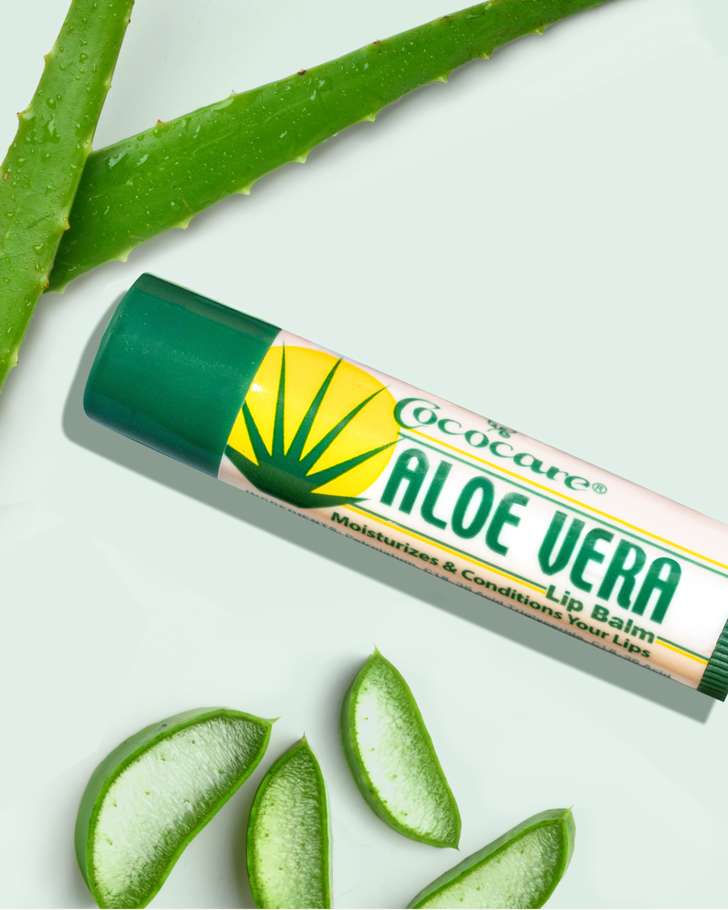 Cococare® Aloe Vera Lip Balm | Cococare.com