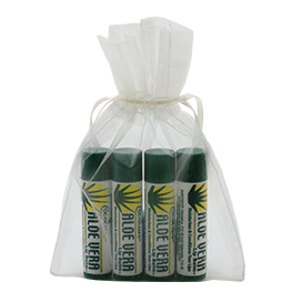 Aloe Vera Lip Balm Gift Bag