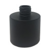 100ml Circular Matt Black Reed Diffuser Glass Bottle