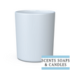 20cl Karen Light Grey Candle Glass