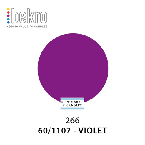 Bekro Dark Violet Candle Dye - 60-1107