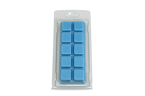 10 Cavity Square Wax Melt Snap Bar Clamshell