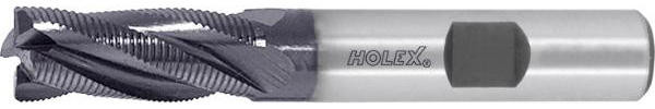 Holex Roughing German End Mill Center Cutting Teeth Metric