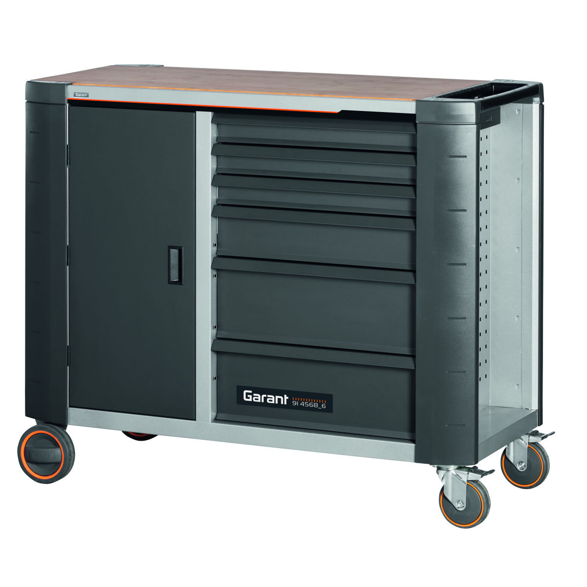 Garant Gridline ToolTruck Mobile Work Bench, 8 Full Extension Drawers