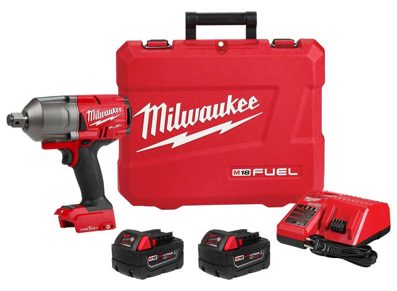 IMPACTページ Milwaukee 2864-22 M18 Fuel One-Key High Torque Impact Wrench 3/4