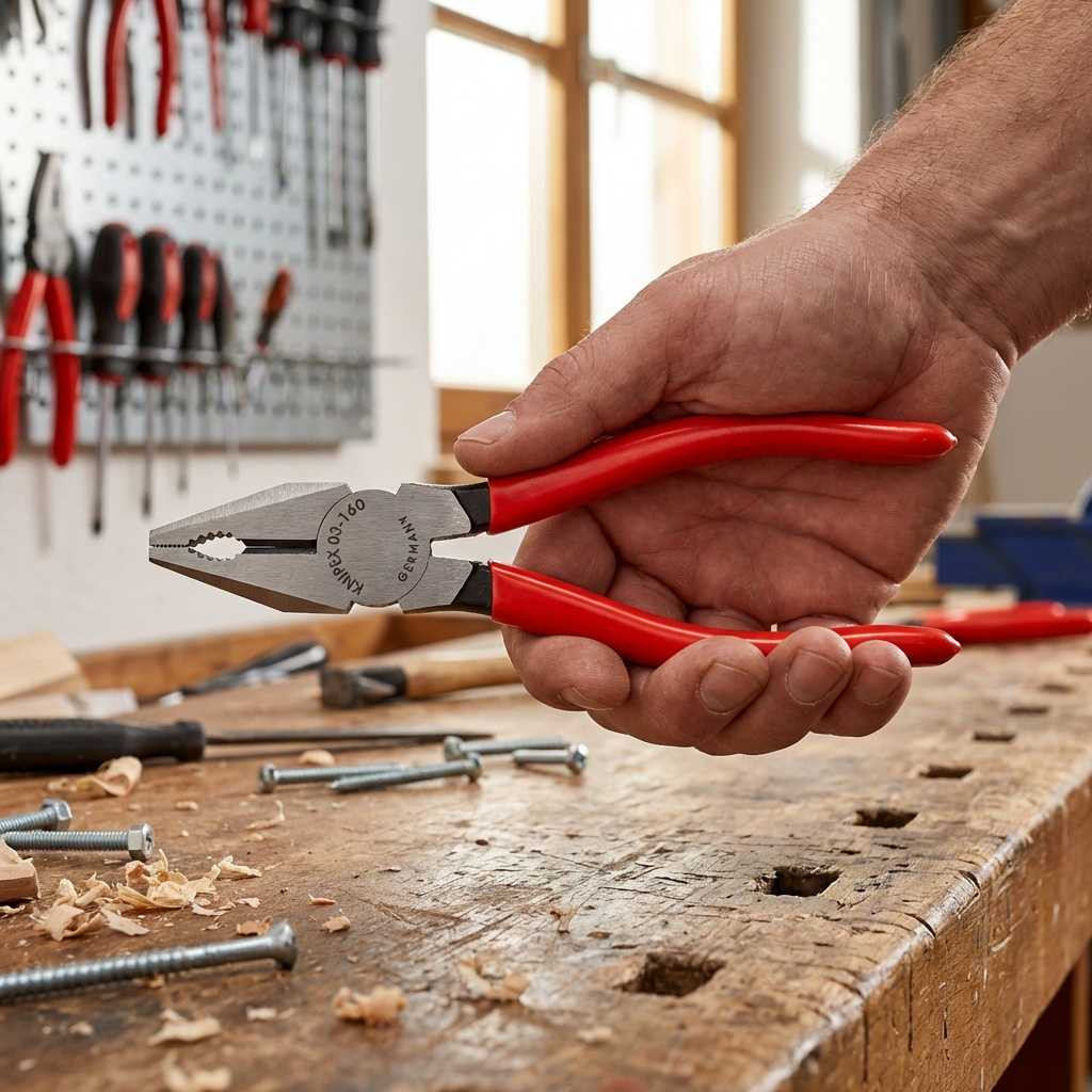Knipex Pliers Set in Rigid Foam Inlay, 5 Pieces