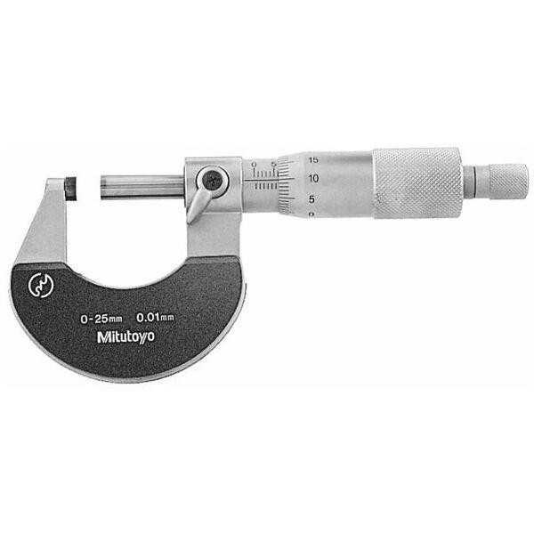 Mitutoyo Outside Micrometer 0-25 mm