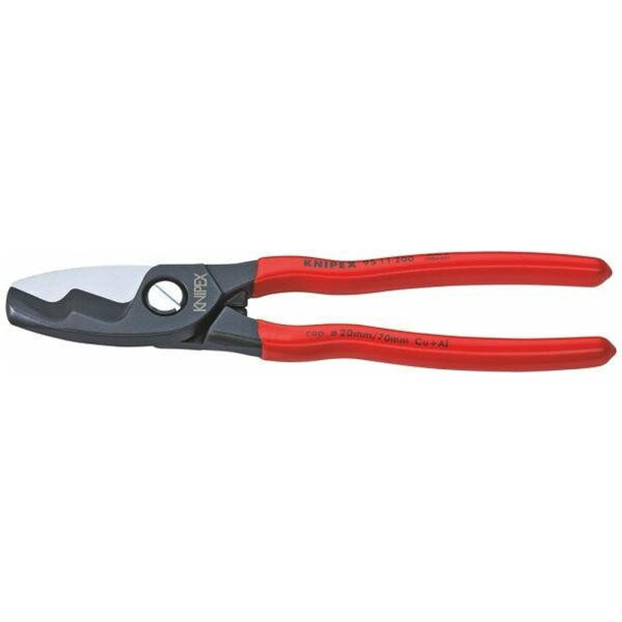 Coupe câble électrique simple tranchant et dénudeur - Knipex