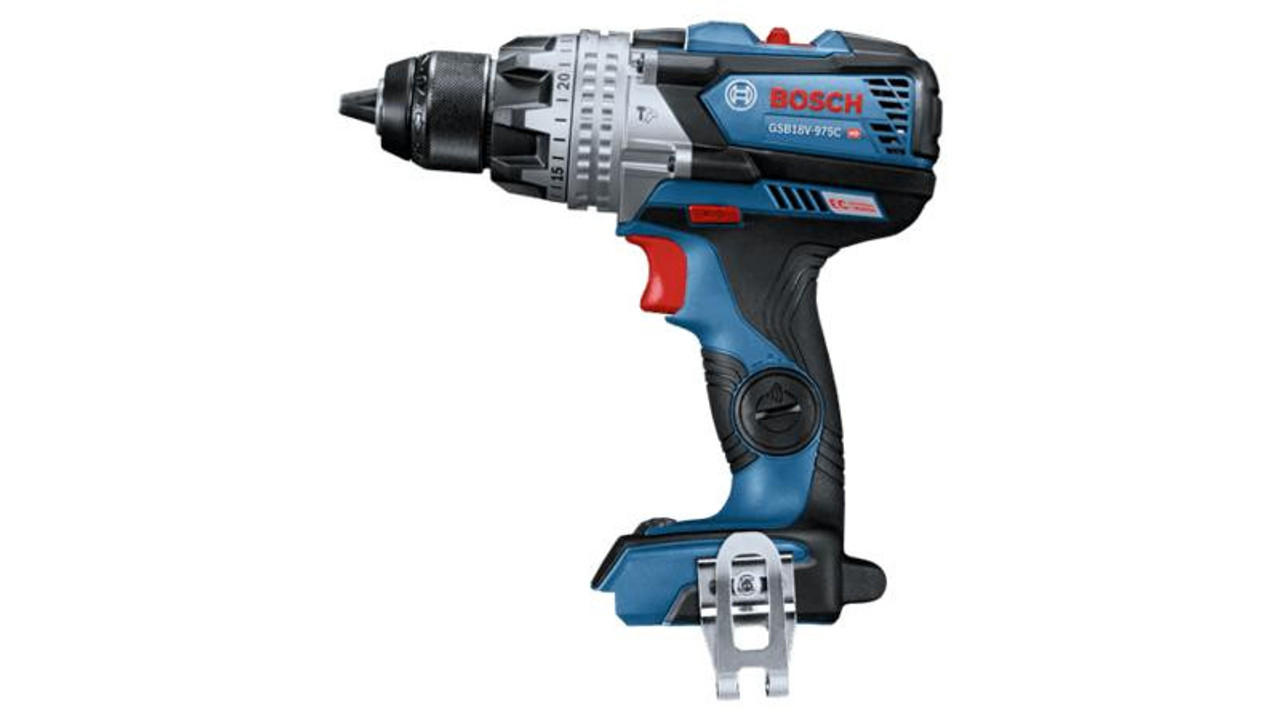 BOSCH GSB18V-975C 18V Brushless Connected-Ready Brute Tough 1/2 In. Hammer  Drill/Driver (Bare Tool)