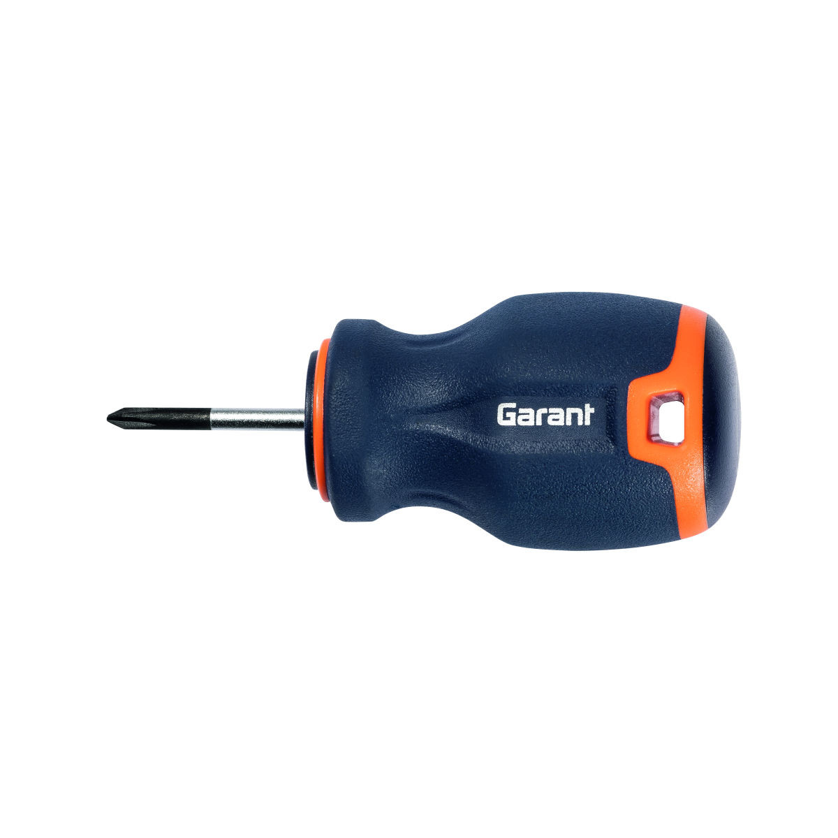 Phillips Head Screwdriver, short, with 2-component Haptoprene handle