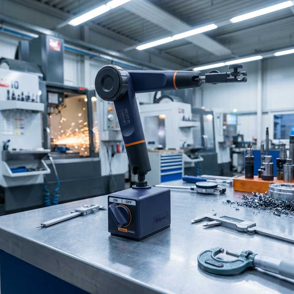 Garant Hydraulic Measuring Stand with Magnetic Base
