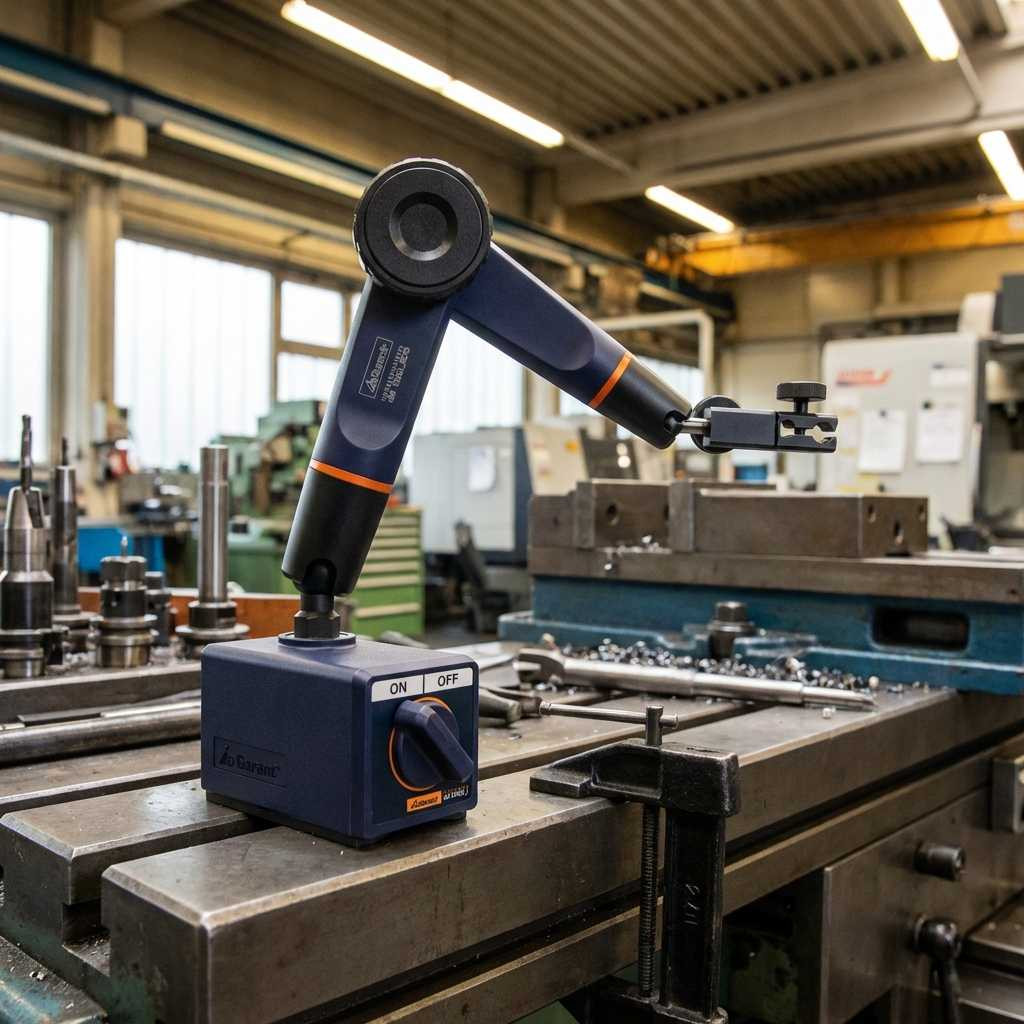 Garant Hydraulic Measuring Stand with Magnetic Base