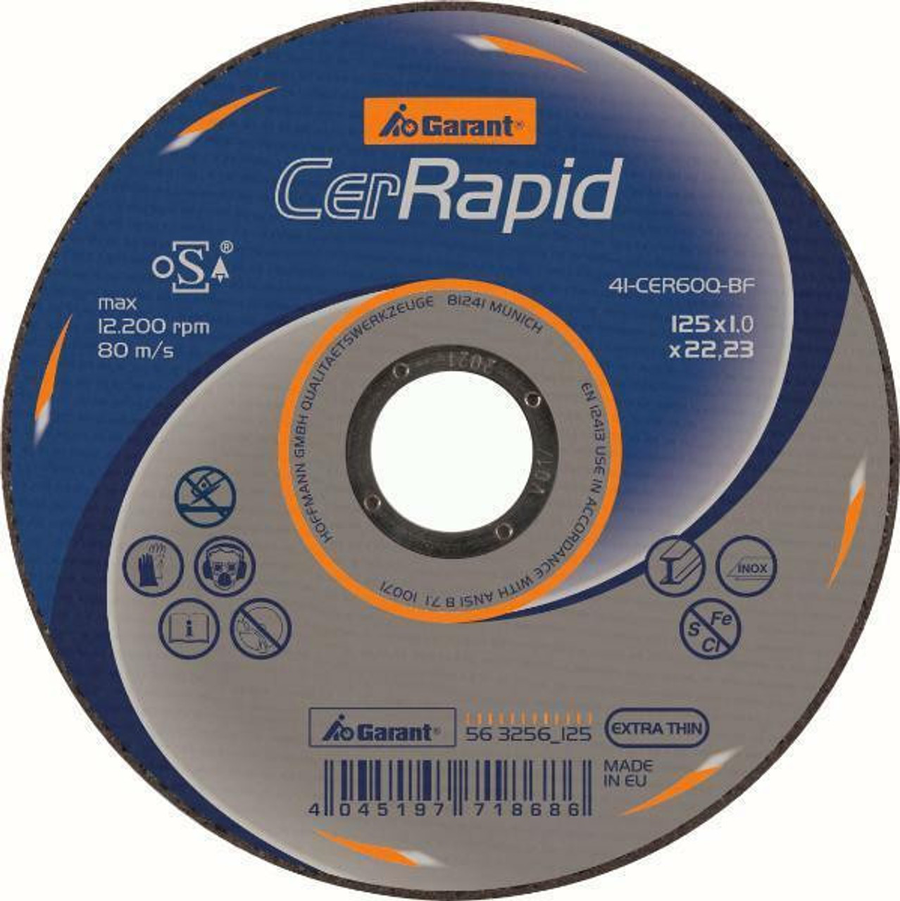 Garant CerRapid Ceramic Grit Cutting Discs Price Per Unit Garant Tools 563256