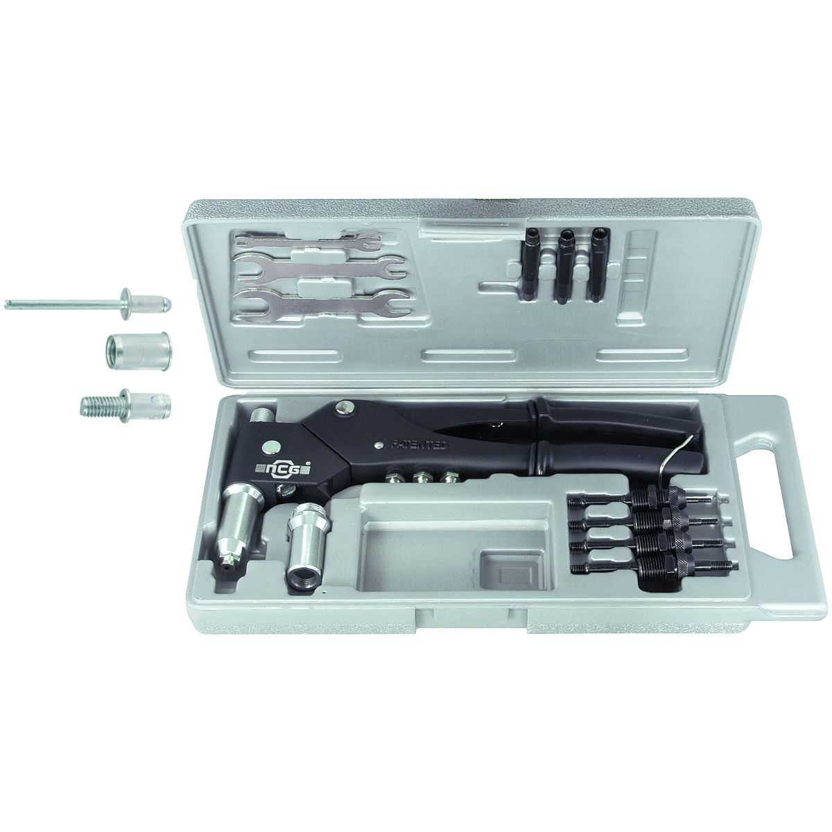 HOLEX Universal hand pop riveter with swivel head