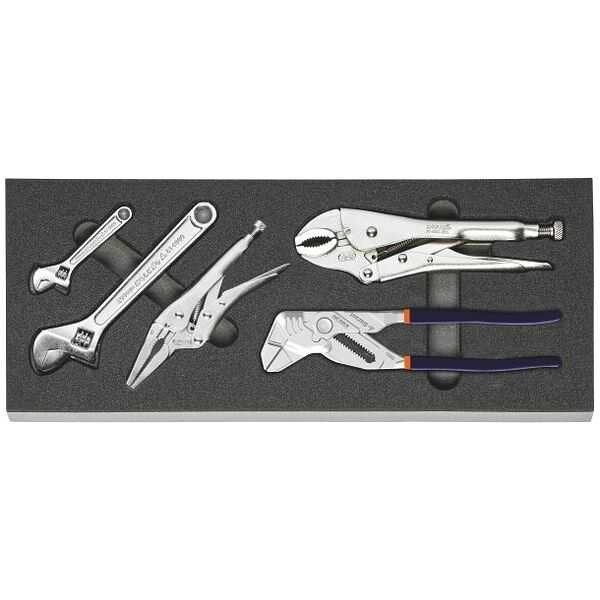 Garant/Holex Tool Set in Garant Gridline Roller Cabinet, 215 pieces