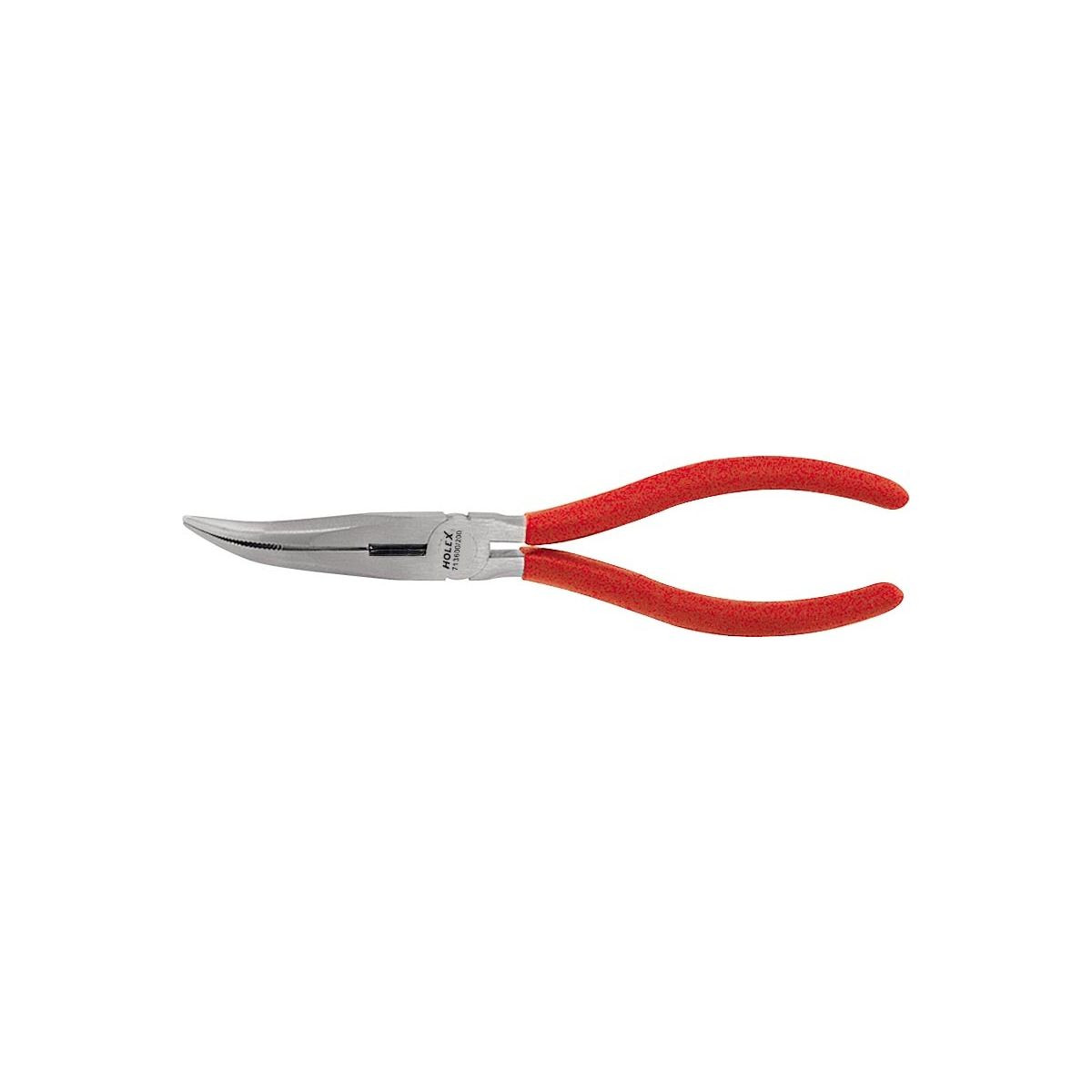 713600) Snipe nose pliers, angled, bright finished