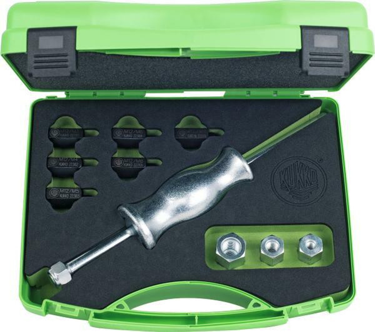 Kukko KS-22-01 Pin Extractor Set with Sliding Hammer in Case