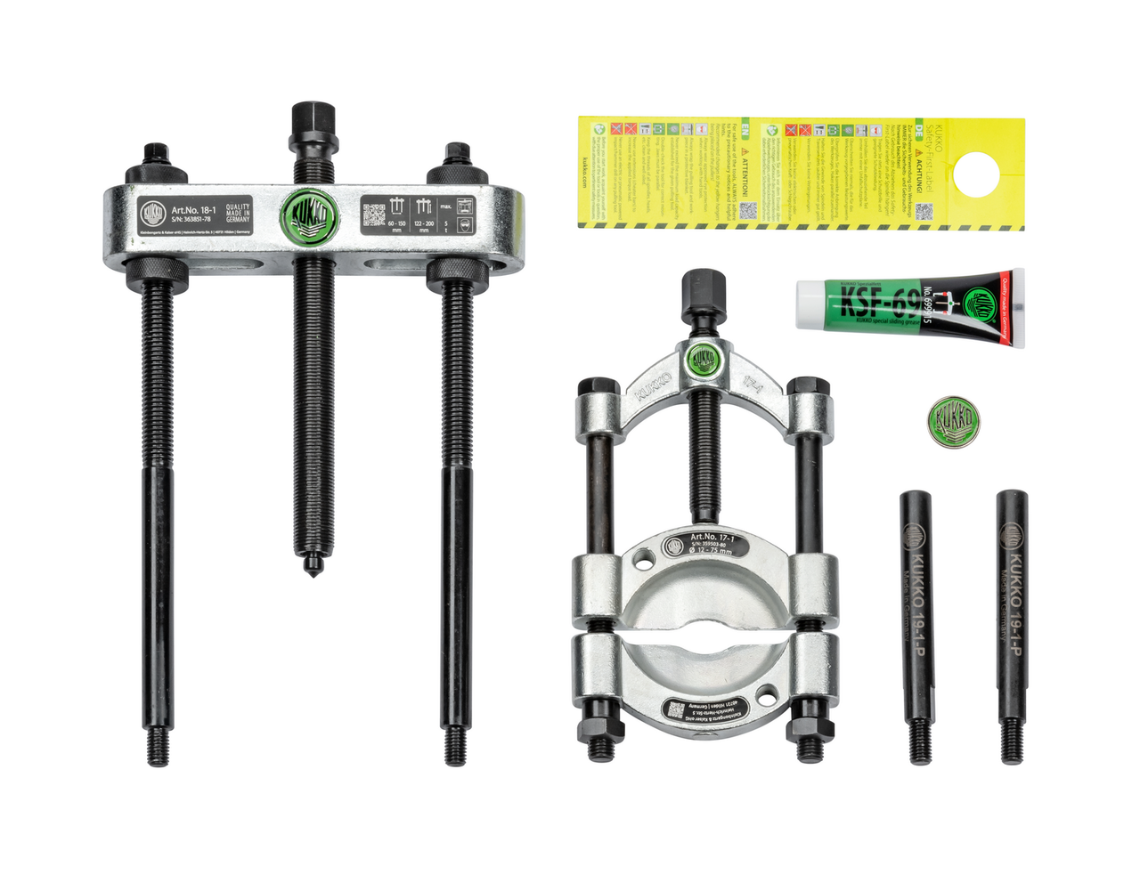 Separating Set Quick Clamping Pressure Spindle Kukko 17-A