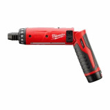 996592506597 Milwaukee M4 1/4 Hex Screwdriver Kit with 2 Batteries Milwaukee Tools U07927 2101-22