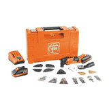 4014586893037 Fein Cordless Multimaster AMM 500 Plus Top MultiTool with Accessories U07251 AMM500