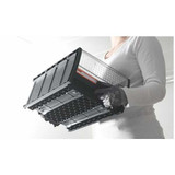 Garant Gridline Open Storage Bin in use alternate view