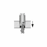 UNF HSS-E Through Hole Pro Tap Holex 133425