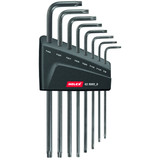 HOLEX Torx key L-wrench set, with centre hole
