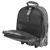 Holex Rolling Tool Backpack, open, no tools