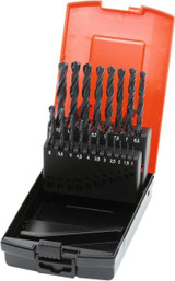 4045197024053 Holex Jobber Drill Set HSS 24 Uncoated Drill Bits 1 mm - 10.5 mm in Case Holex 115000 1-10.5