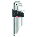 HOLEX Hexagon key L-wrench set nickel-plated