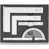 Holex Squares Set in Ridged Foam Inlay, 4 Pieces