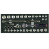 35 Piece Garant 1/2 Drive 6 Point Inch/Metric Socket Set Garant U95376 35