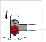 Dead-Blow Hammer with Hickory Handle