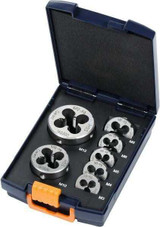 4045197592132 Garant Die Sets in a Case Metric Sizes 7 Piece M3-M12 Garant Tools 142700 M3-12