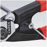 Knipex Wire Rope Shears in use