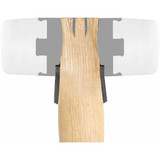 Diagram of the head of the Garant Mallet with Nylon Insert