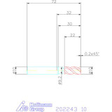 Diagram of the Garant Solid Carbide MTC End Mill