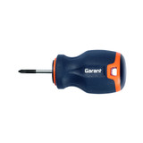 GARANT Screwdriver for Phillips, short, with 2-component Haptoprene handle