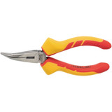 Holex Snipe-nose pliers, angled VDE insulated