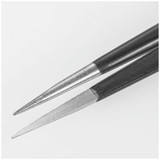 Holex Tweezers shouldered pointed, 135 mm, Form GG