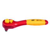 HOLEX Reversible ratchet, 3/8 inch, with ejector VDE fully insulated