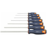 Hexagon screwdriver set, straight, with power grip 7 pieces 4067263013358