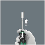 Wera Bit-holding screwdriver with 1/4 inch bits telescopic shank and magnet