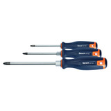 GARANT Screwdriver set for Pozidriv, with 2-component Haptoprene handle