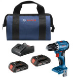 18V Compact Brushless 1/2 In. Drill/Driver Kit with (2) 2 Ah Standard Batteries